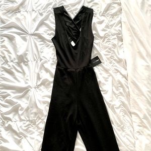 NWT Fashion Nova Black Jumpsuit